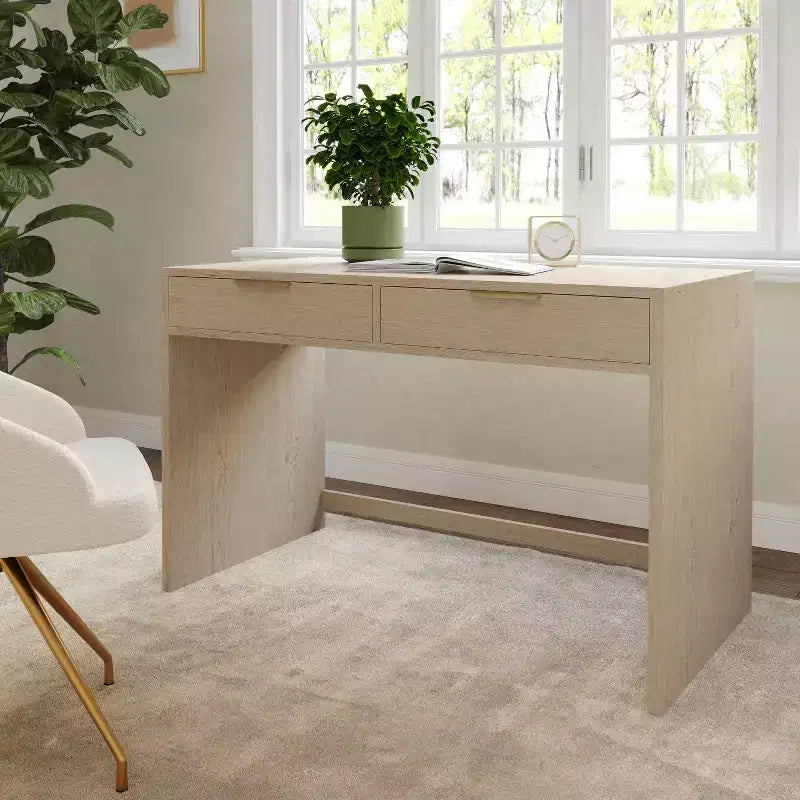 Bureau modulaire 2 tiroirs pour bureau à domicile
