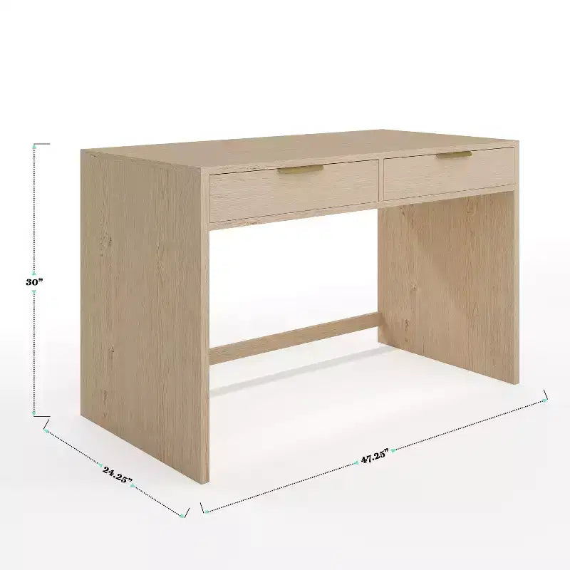 Bureau modulaire 2 tiroirs pour bureau à domicile