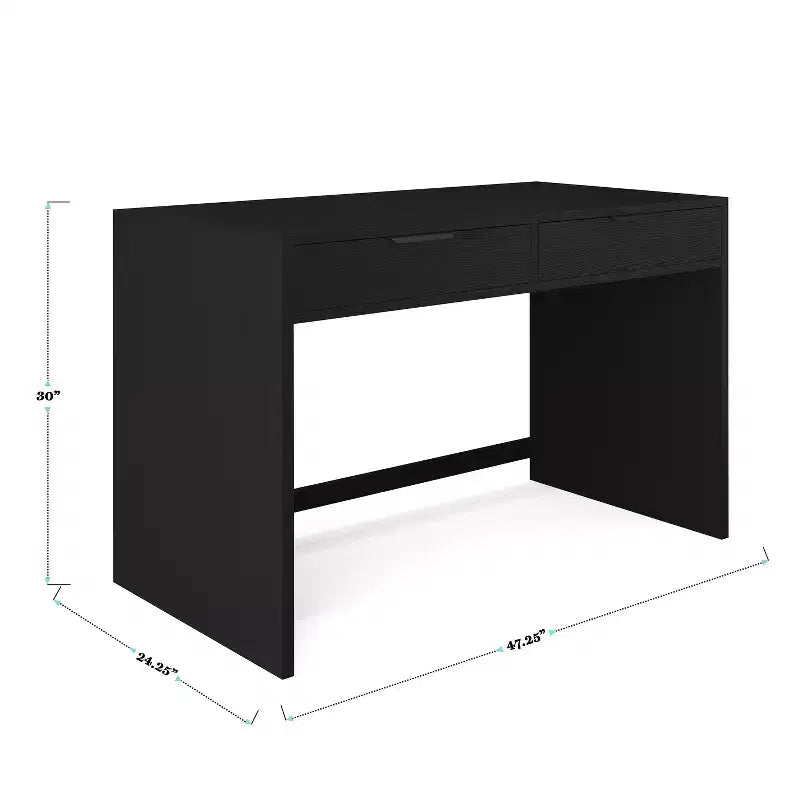 Bureau modulaire 2 tiroirs pour bureau à domicile