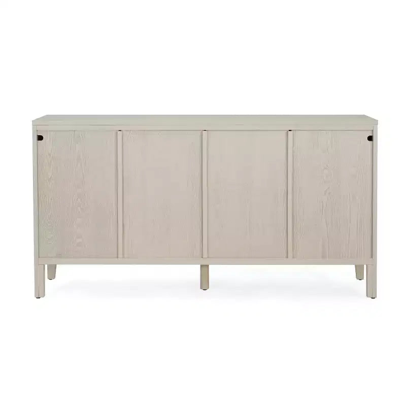 Buffet de cuisine moderne avec quatre étagères réglables et portes