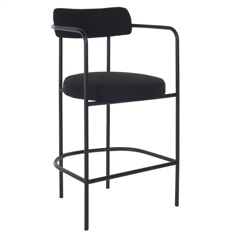 Tabouret de comptoir avec accoudoirs