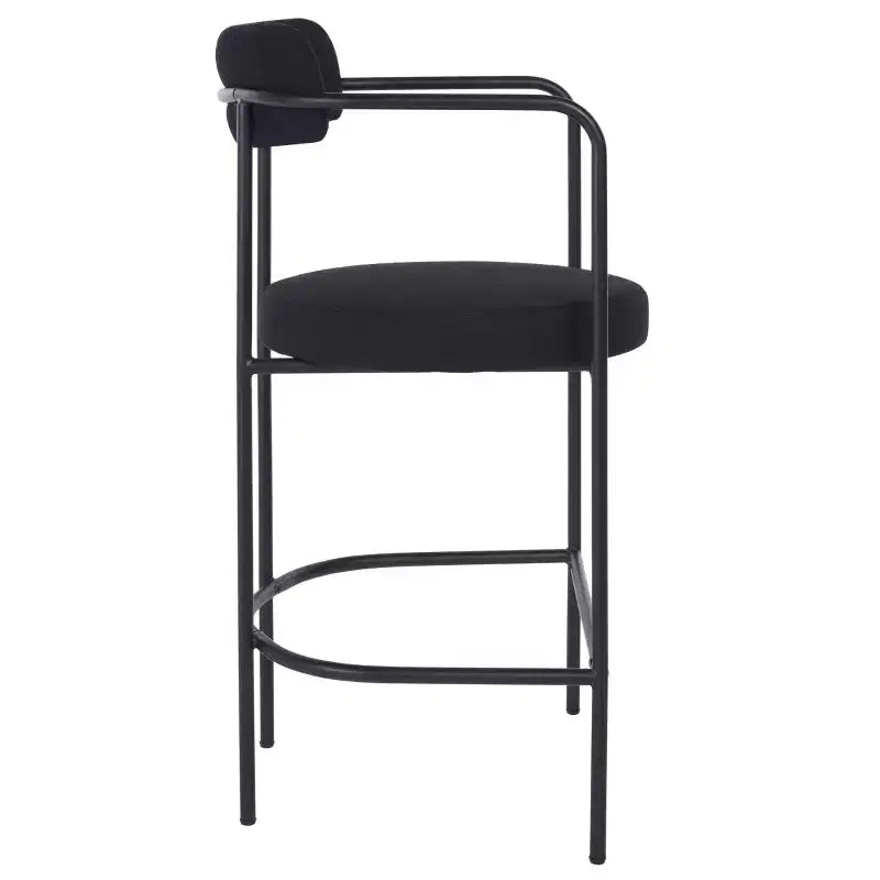 Tabouret de comptoir avec accoudoirs