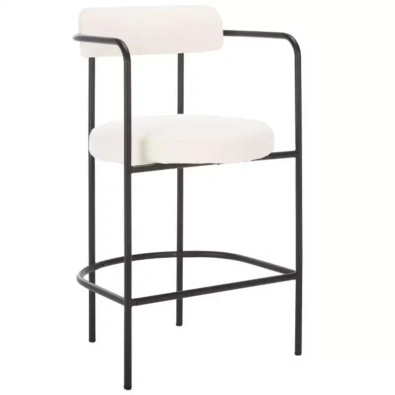 Tabouret de comptoir avec accoudoirs