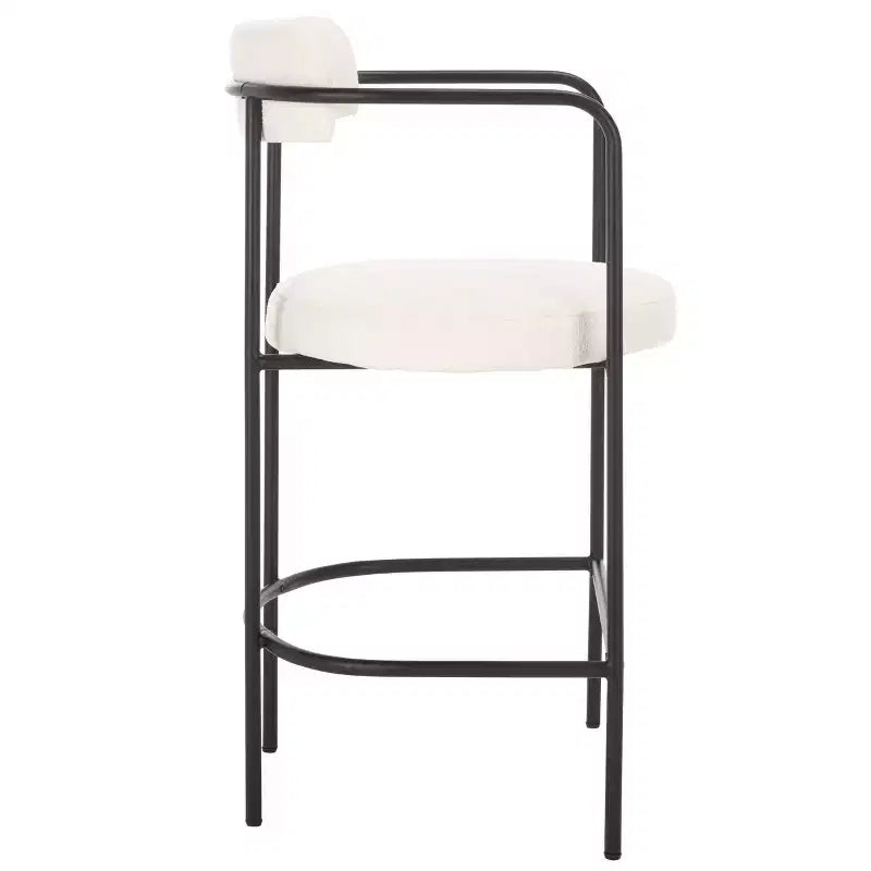 Tabouret de comptoir avec accoudoirs
