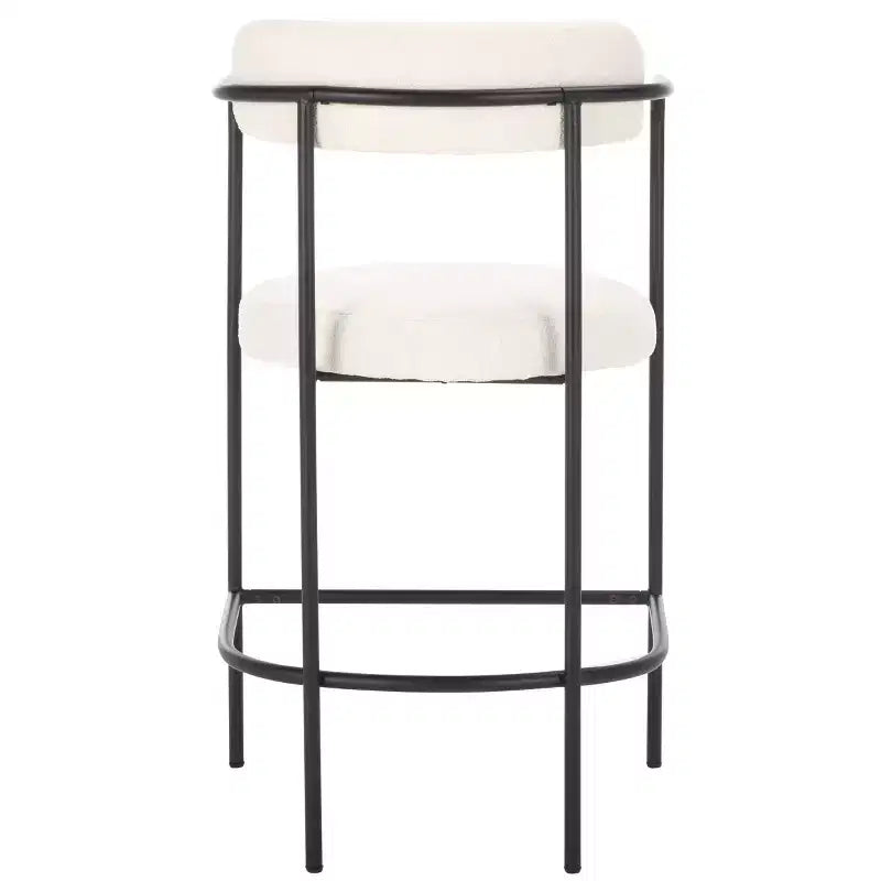 Tabouret de comptoir avec accoudoirs