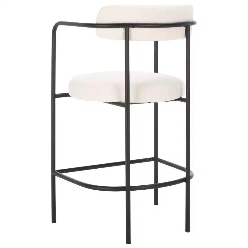 Tabouret de comptoir avec accoudoirs