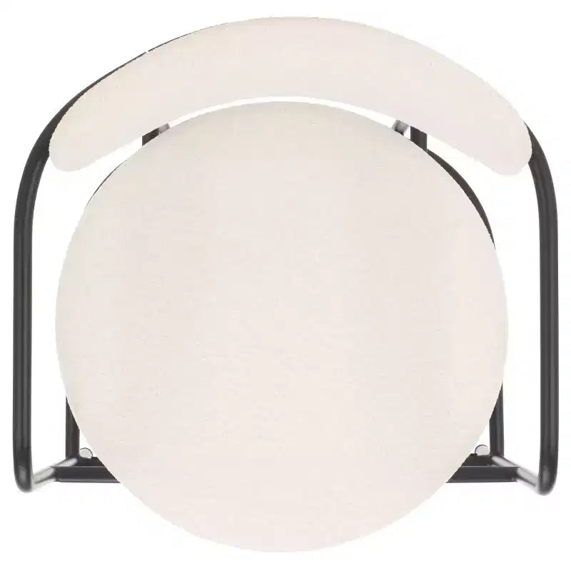 Tabouret de comptoir avec accoudoirs