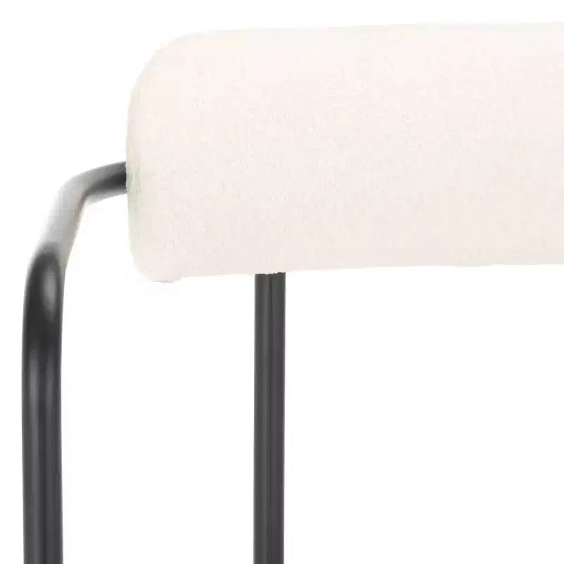 Tabouret de comptoir avec accoudoirs