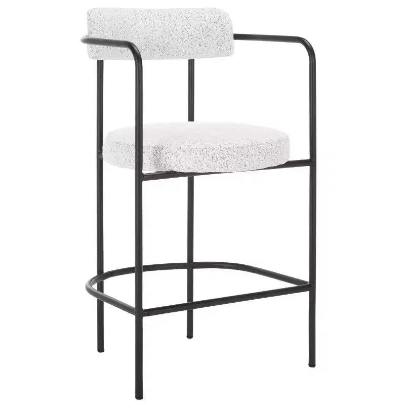 Tabouret de comptoir avec accoudoirs