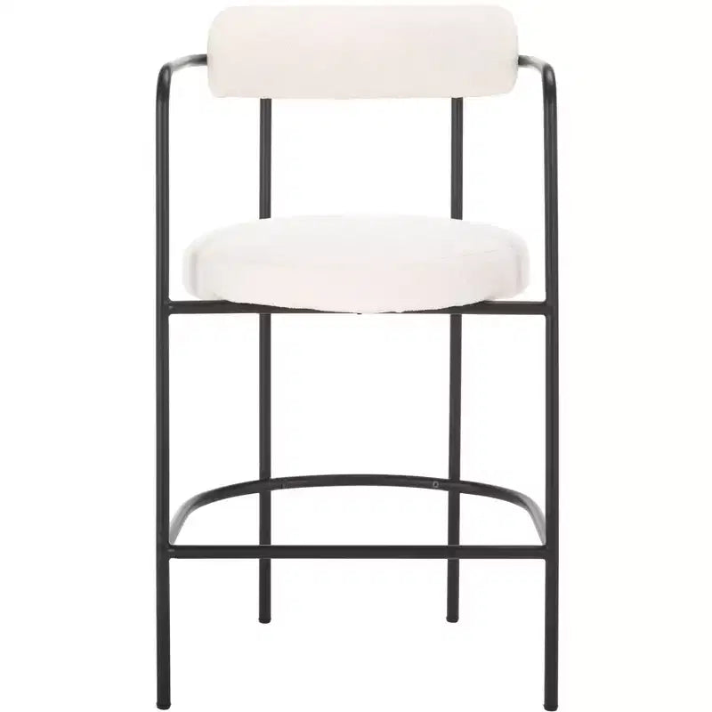 Tabouret de comptoir avec accoudoirs