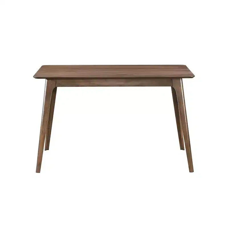 Table à manger de comptoir en bois de noyer