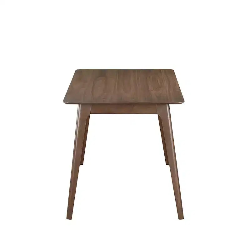 Table à manger de comptoir en bois de noyer