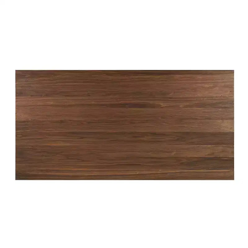 Ensemble de salle à manger 7 pièces en bois et tissu, style Mid-Century Modern