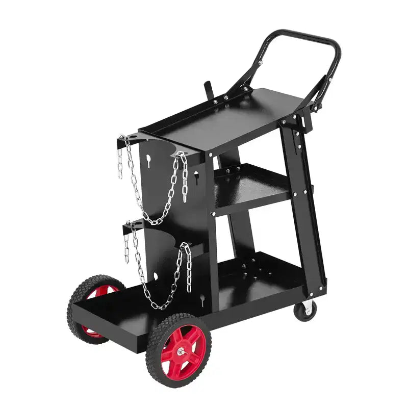 Chariot de soudage robuste en acier au carbone pour soudeuse Mig/Tig et découpeur plasma